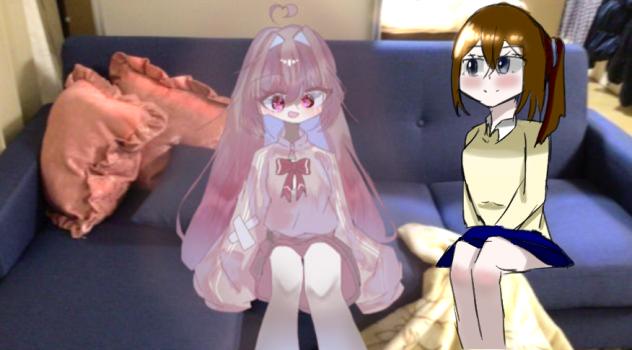 おとなり座らせてもらったよ！