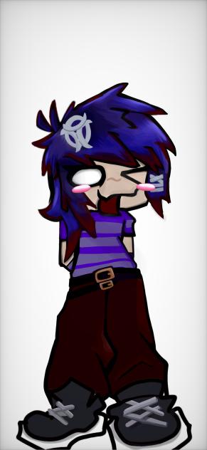 My attemp to draw in emo artstyle