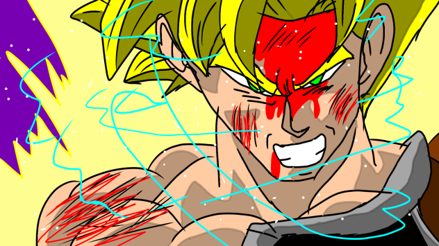Fan made Saiyan