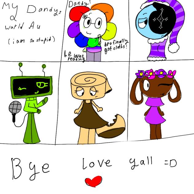 my dandys world au!!!