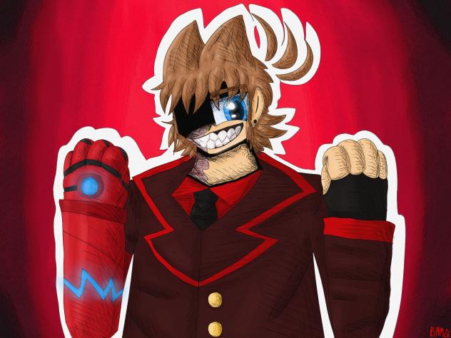 It’s Red Leader! (Eddsworld fanart)