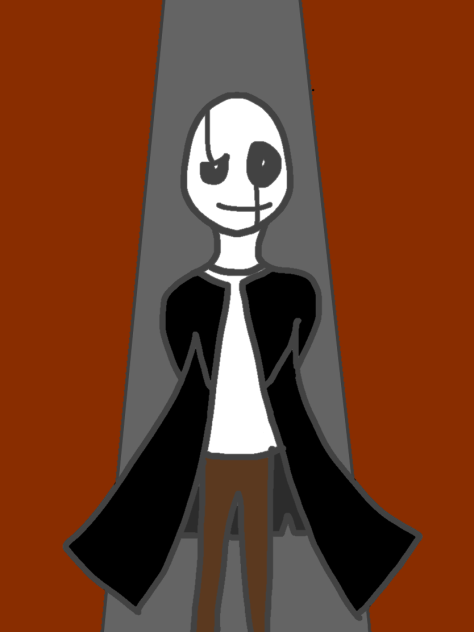 アンダーテイル ガスター Ibispaint