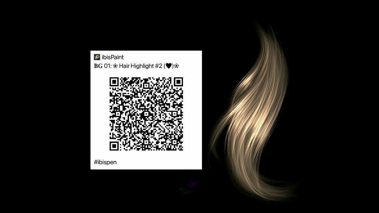 Hair highlight ibisPaint