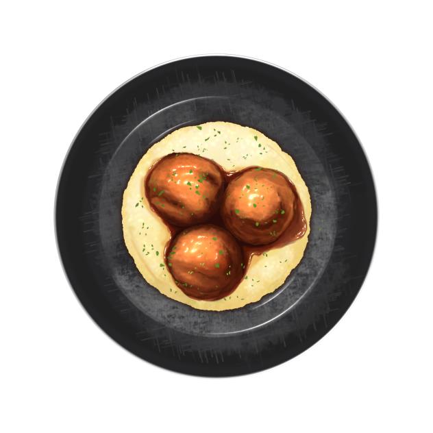 Meatballs with Mashed Potatoes