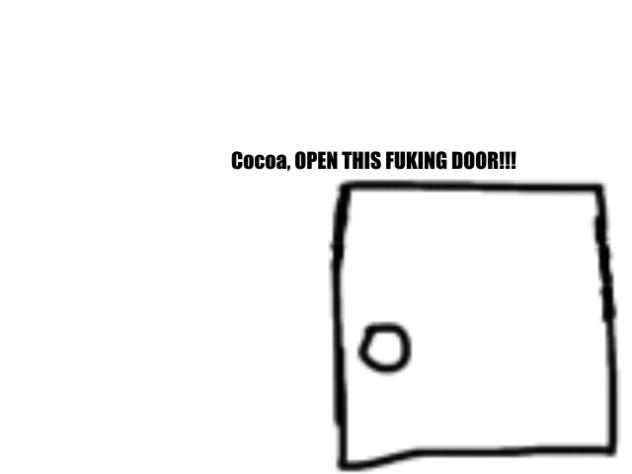 Just open the door.