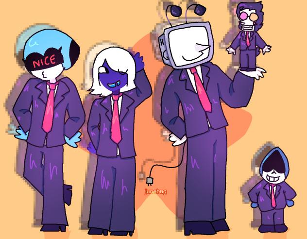 divas in tuxedos + lancer