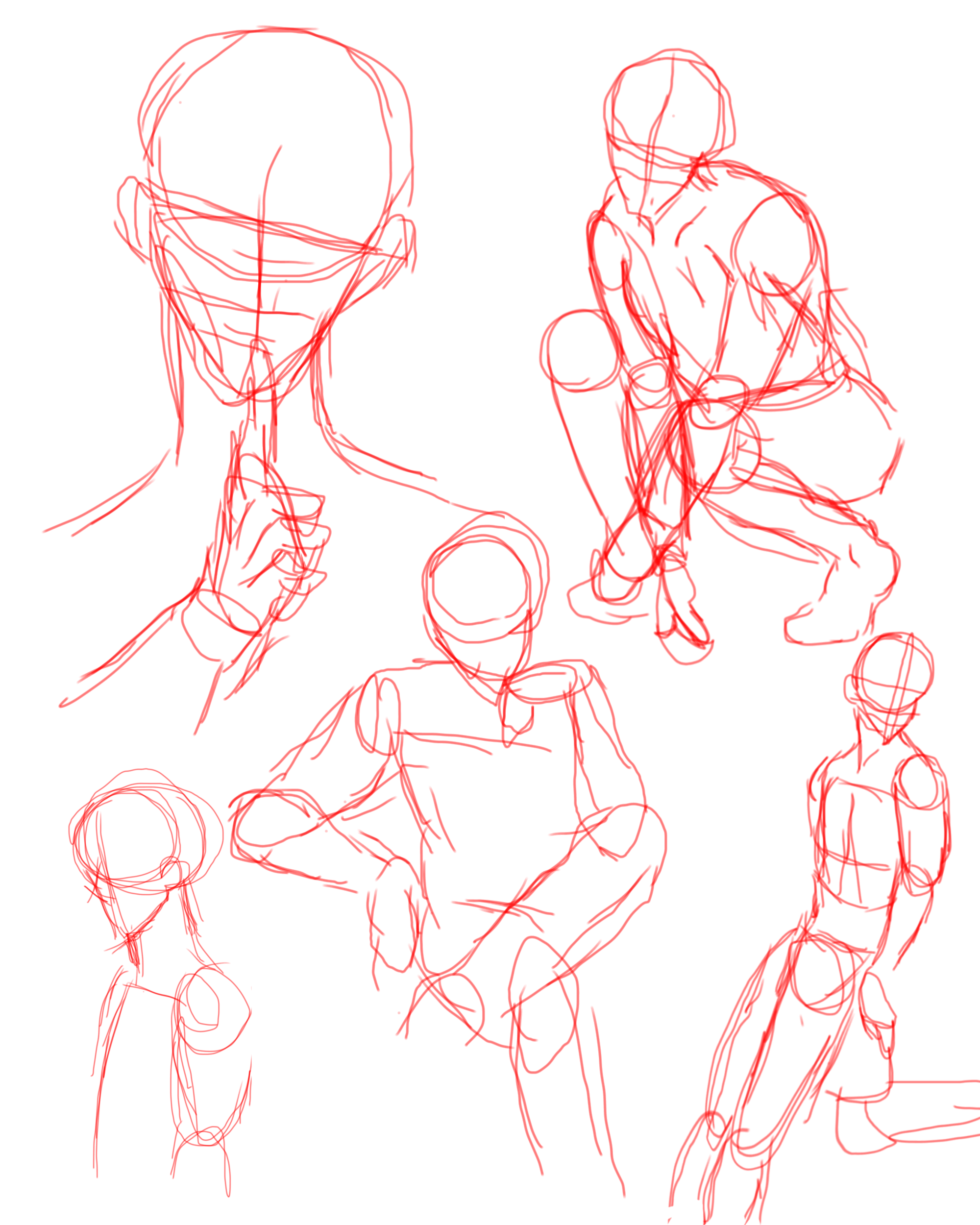 pose study 1 - ibisPaint