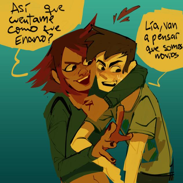 Lía y Dani OCs