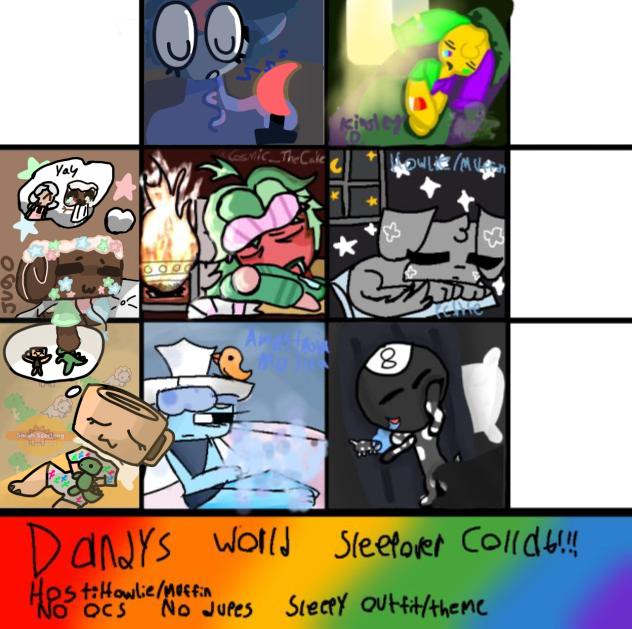 dw sleepover collab