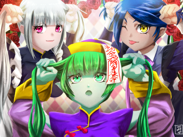 メイドさんとツインテ