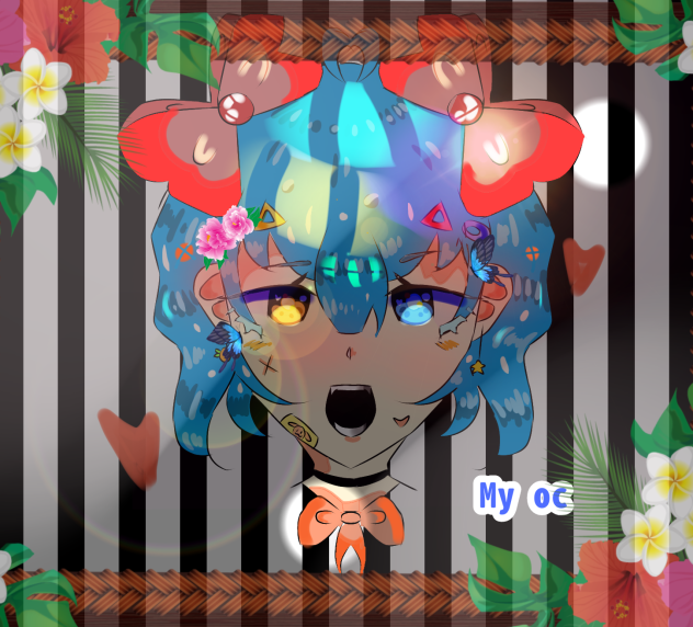 my new oc BD - ibisPaint