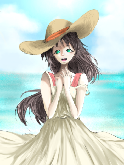 厚塗り？
