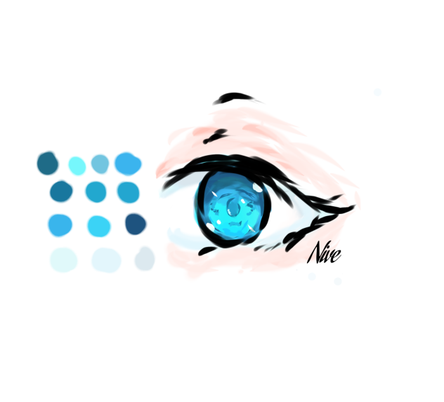 blue eyes