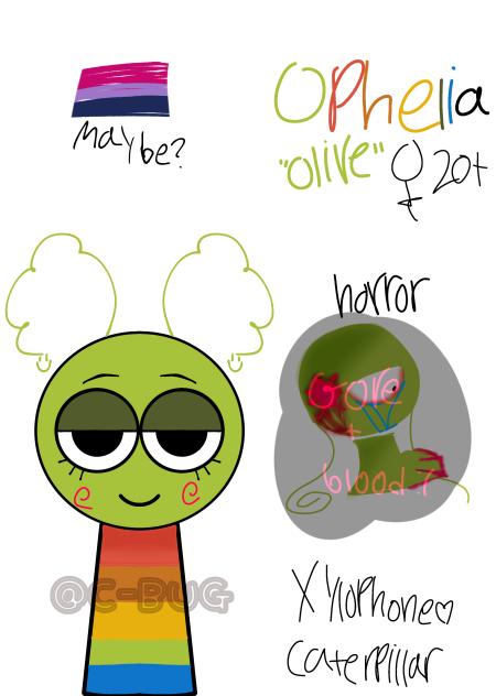 Ophelia ref sheet