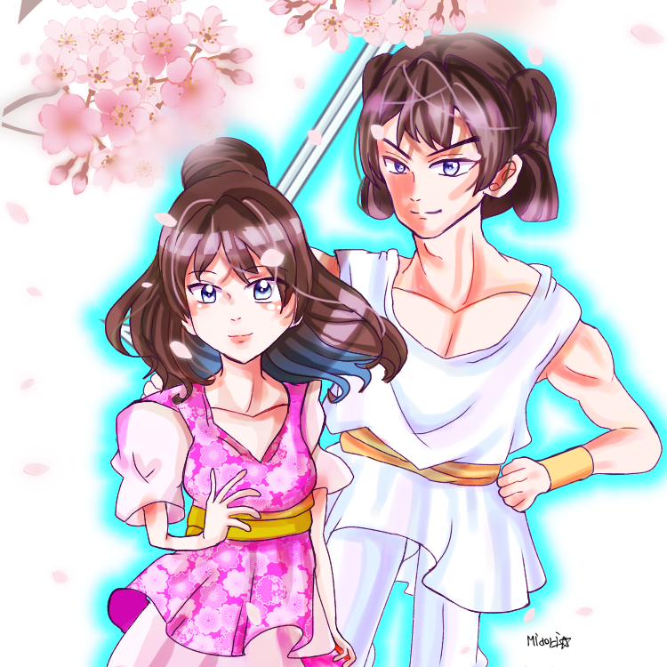 ヤマトタケルのミコト リメイク Ibispaint