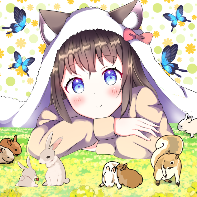 ฅ^•ω•^ฅ🐿🐰