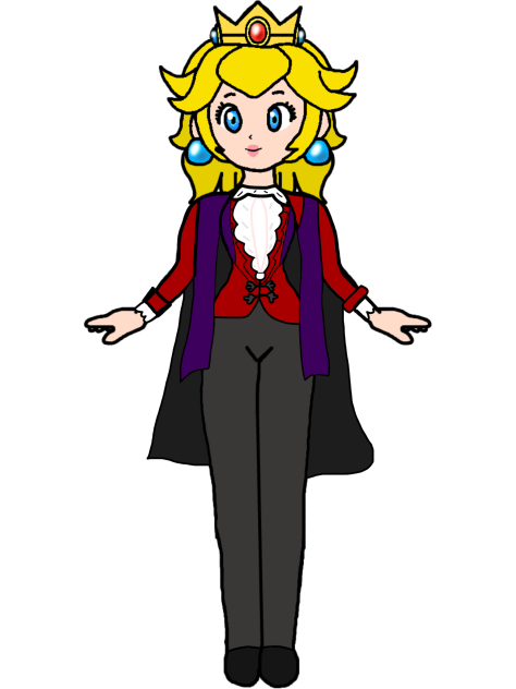 Peach - 3rd Doctor (Purple Cloak)