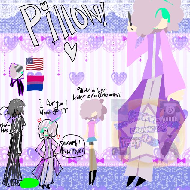 new pillow gijinka duh ❤️❤️