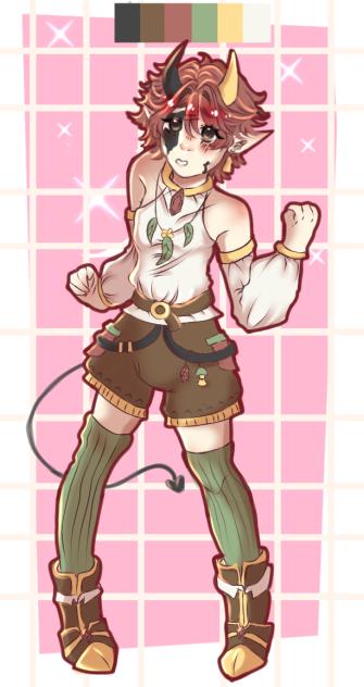 Final designe of my oc Dray - ibisPaint