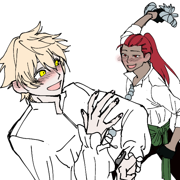 Tommy and Leo again(colored by me)