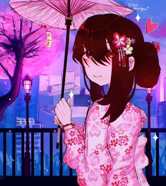 A nice evening in Japan