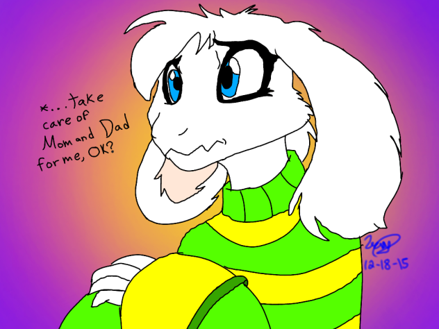 Asriel - ibisPaint