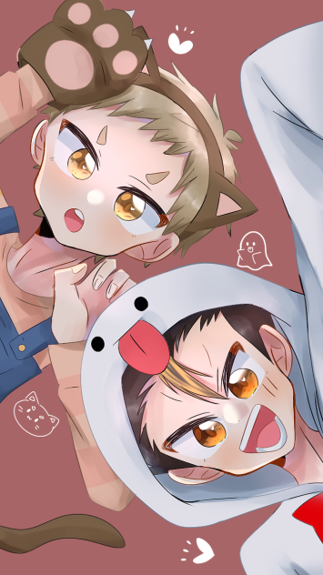 西谷夕×👻 夜久衛輔×😼