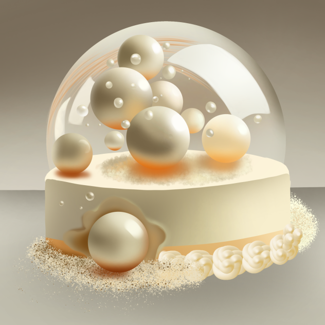Pearl cake 🍰