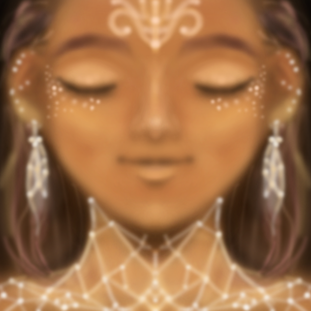 An airbrush portrait