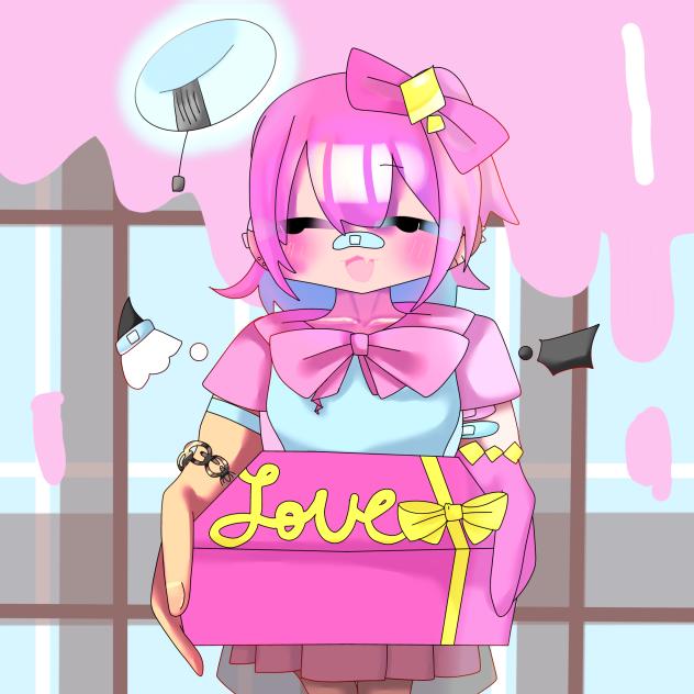 はい、！これあげる〜、！