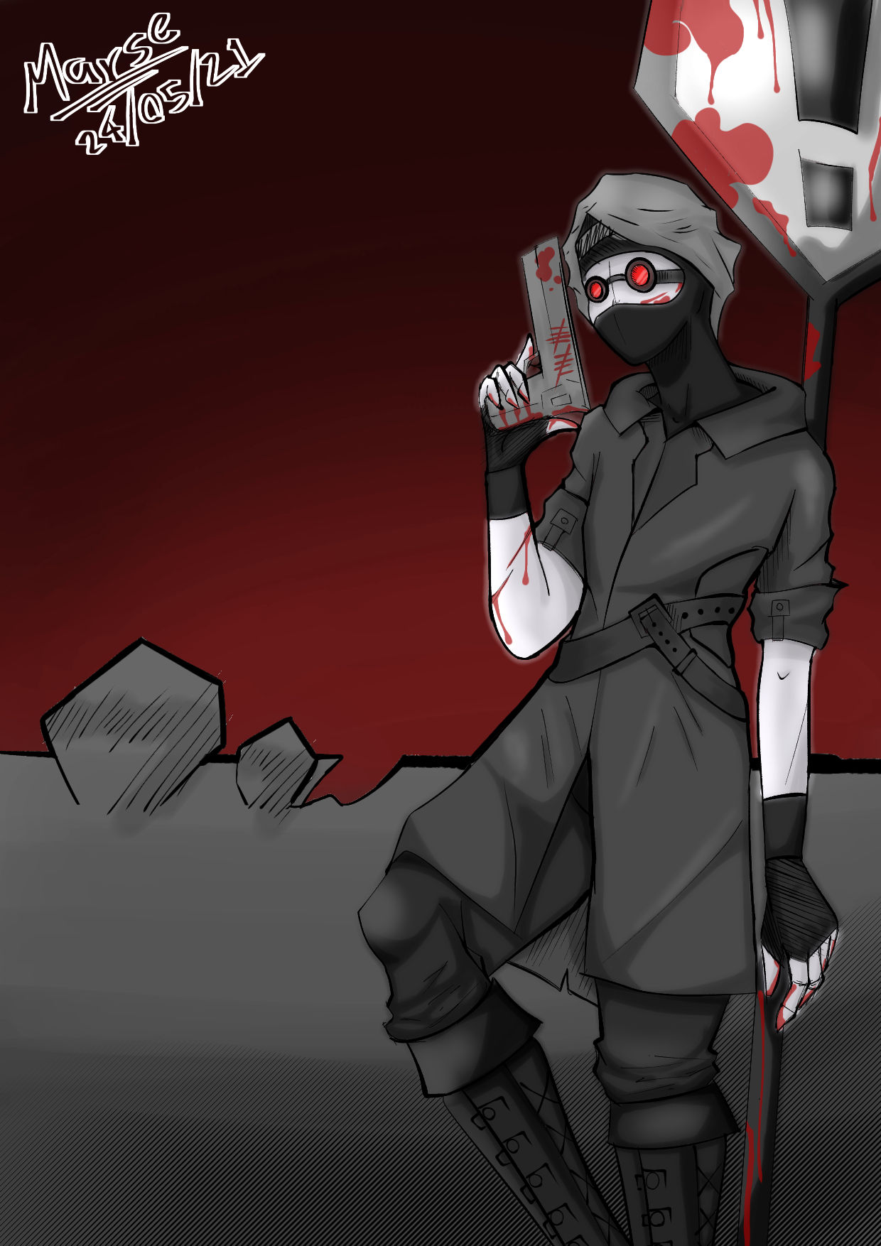 Hank-madness combat - ibisPaint