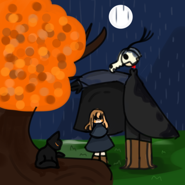 Under the rain - ibisPaint