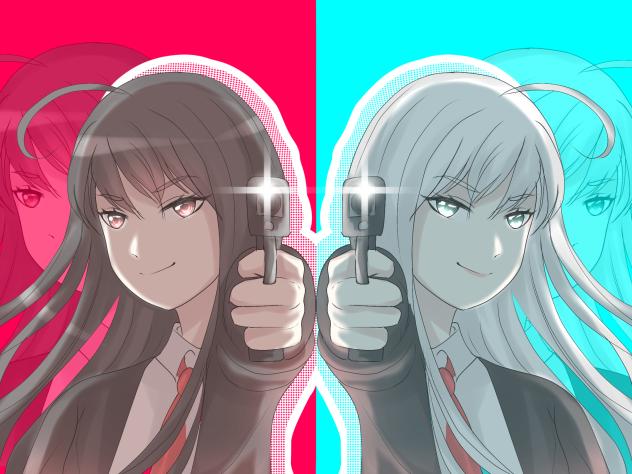 Hands up!! (color)