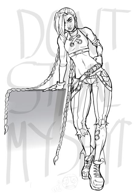 💣💙Jinx💙💣 (sketch)
