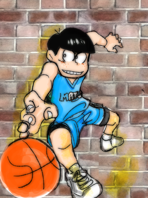 17歳バスケ次男。