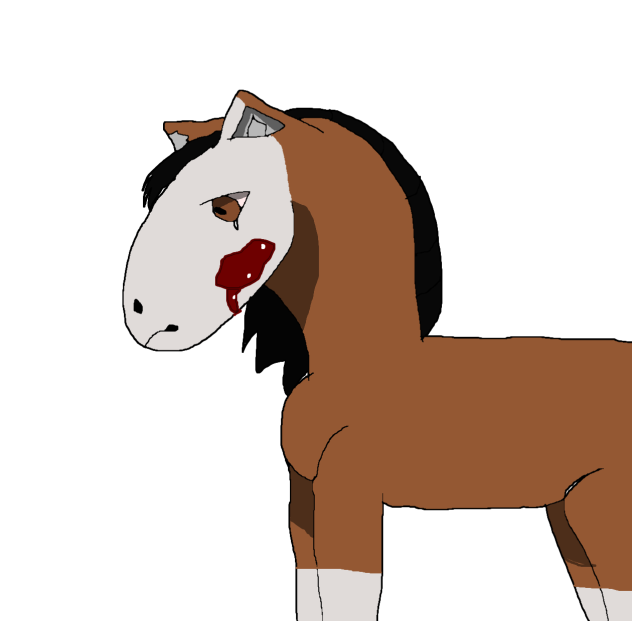Masky Horse Design 1