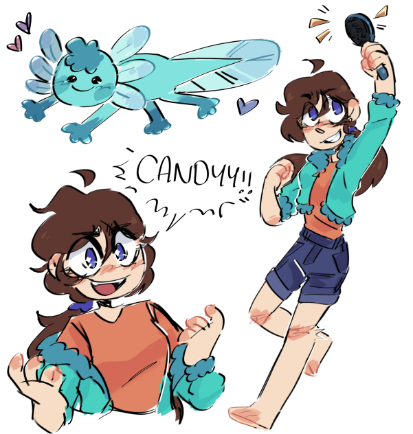 Silly lil doodles💙