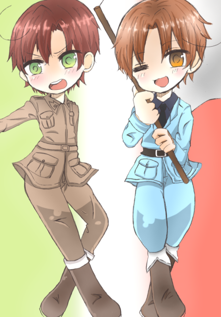 ヘタリア。くるん兄弟