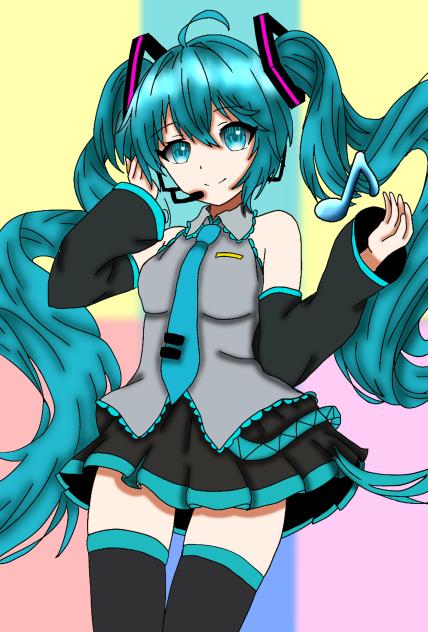 初音ミク！！