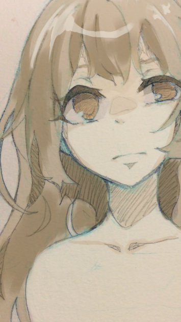 不機嫌な女の子