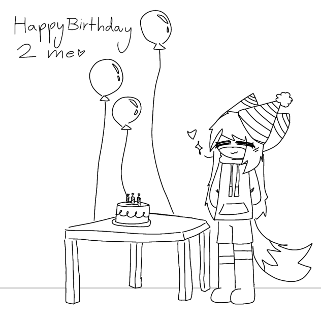 B-Day doodle lol