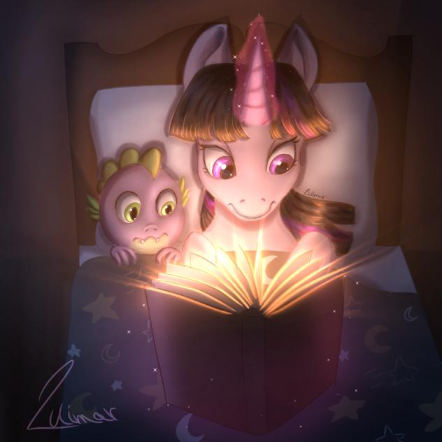 ✨Twilight sparkle & the enchanted book🔮