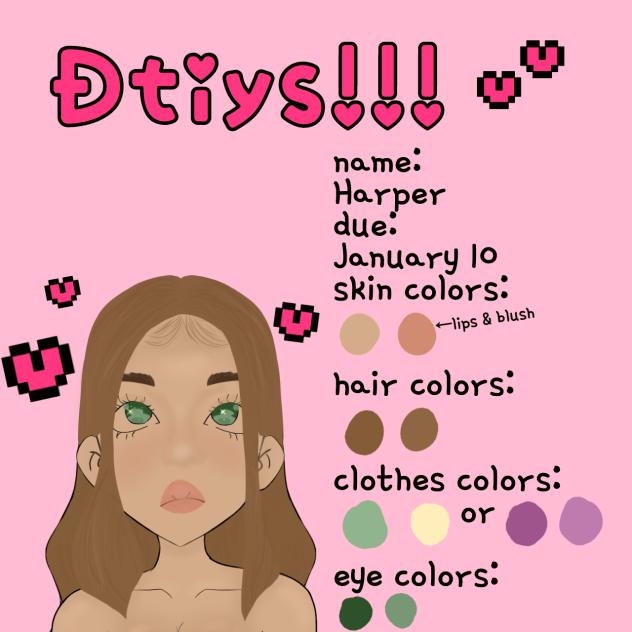 My first Dtiys!!!