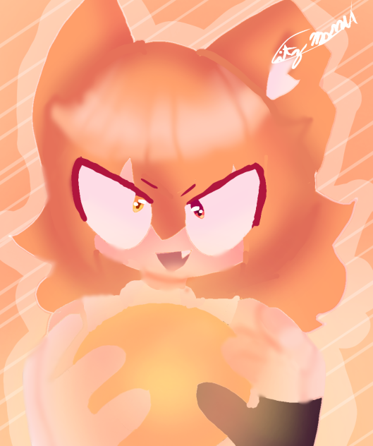 💢🔥Cat  and fire ball🔥💢