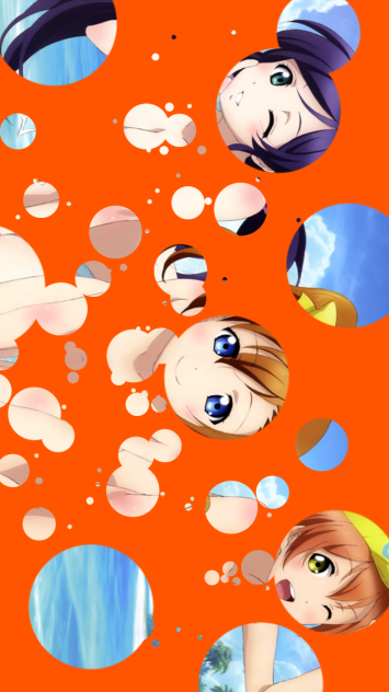 のぞほのりん水玉 ラブライブ！