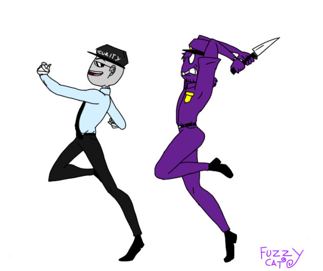 Vincent trying to kill Mike