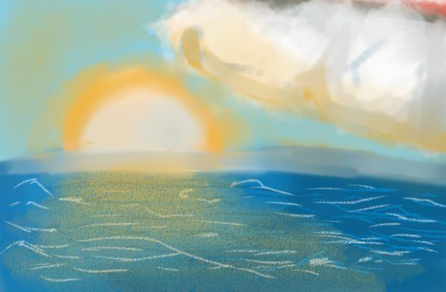 海と太陽