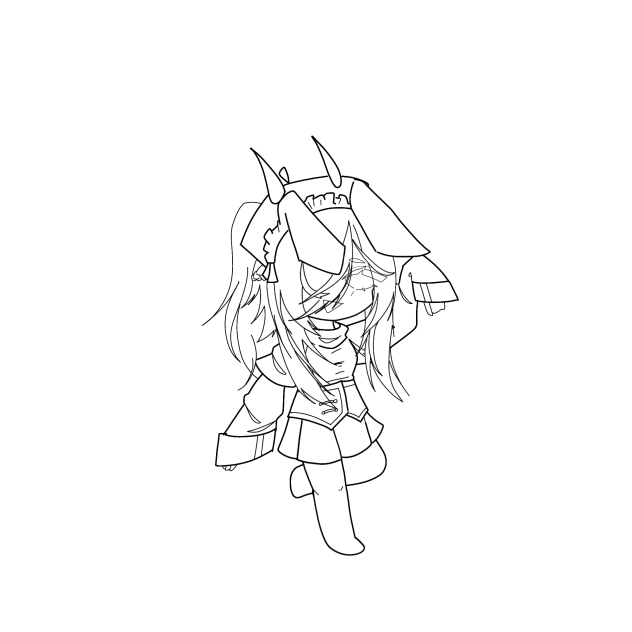Gacha Lineart4 Unfinished