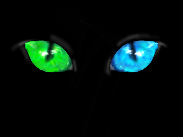猫の目描いてみた。