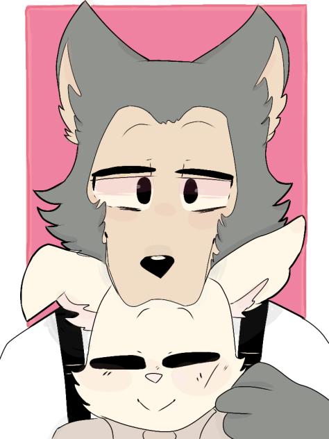 Legosi and Haru (beastars)